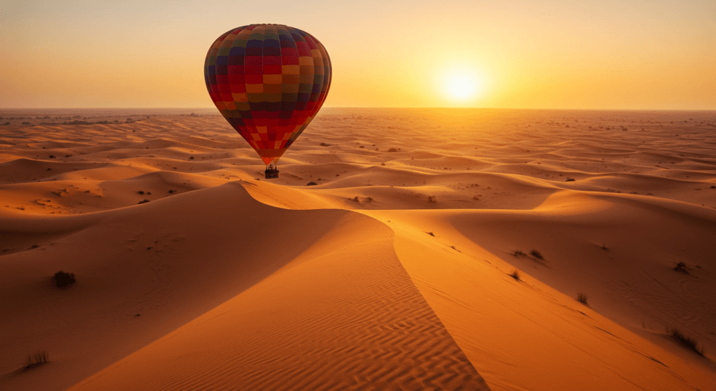 dubai hotair balloon