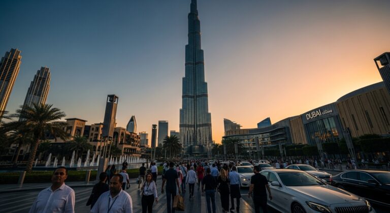 Arrival at Dubai Mall and the base