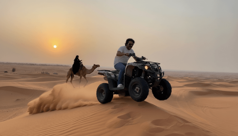 sunset desert safari & Quad bike
